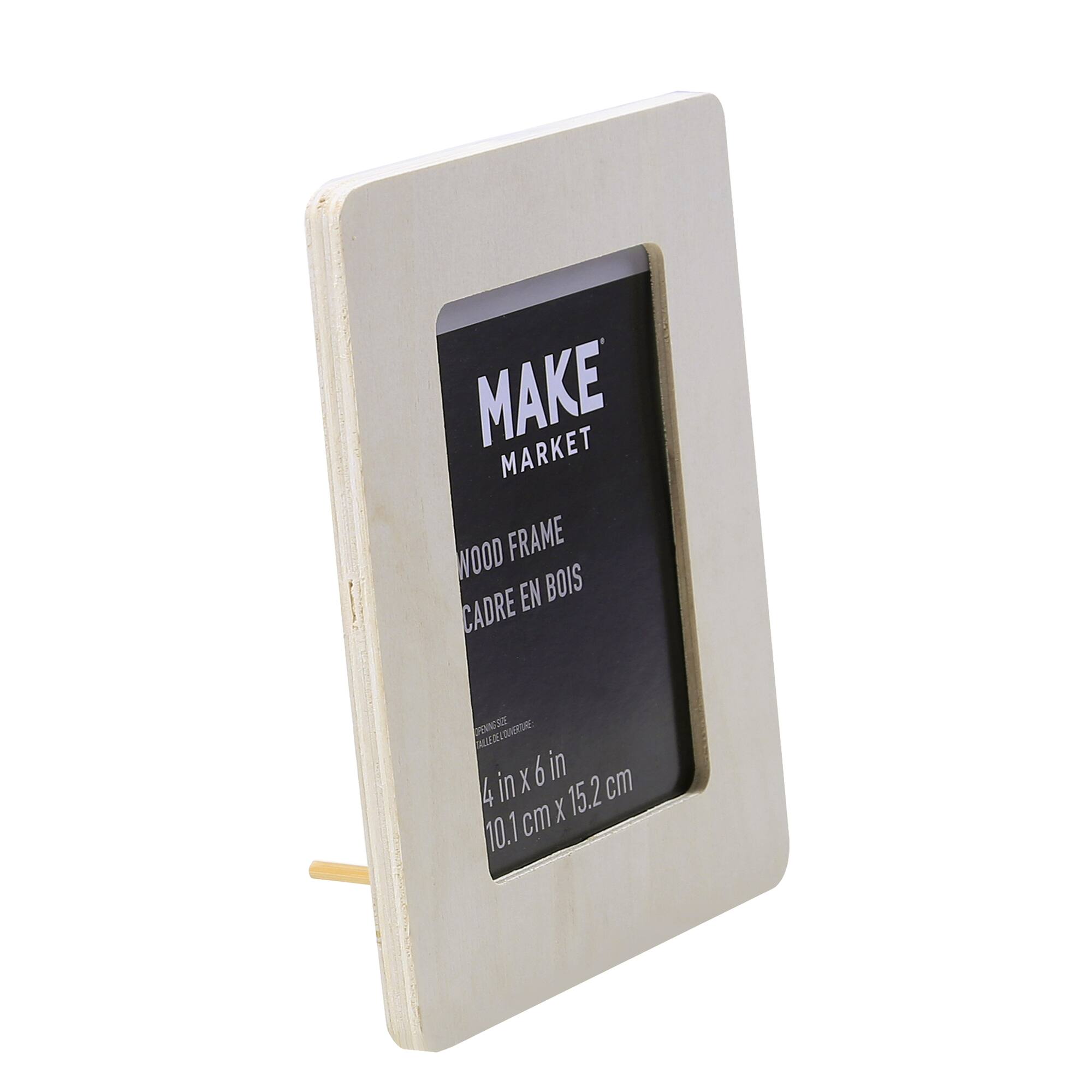 4" x 6" Ready-to-Finish Wood Frame by Make Market®